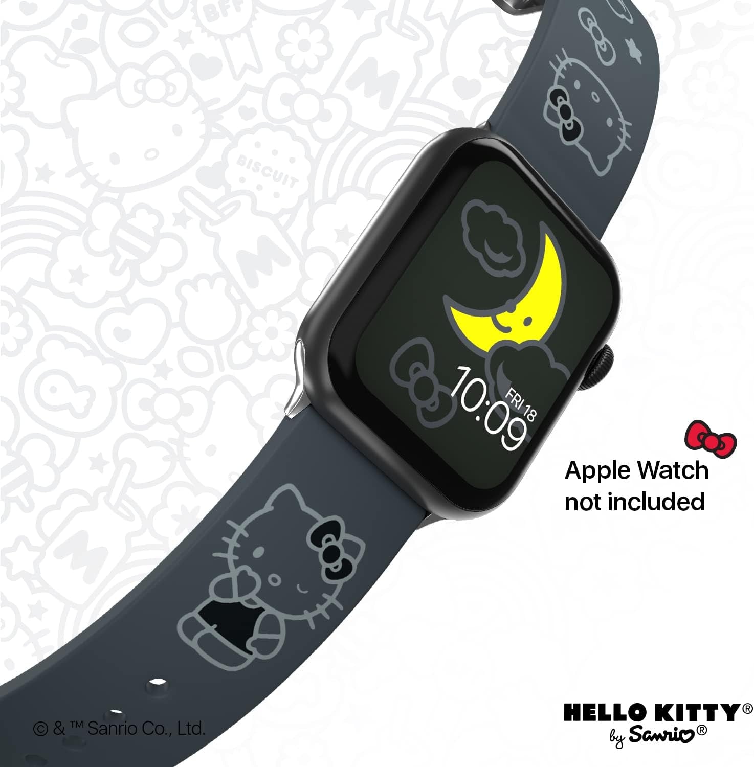 Hello Kitty Smartwatch Band - Officially Licensed, Compatible with Apple Watch (Not Included)