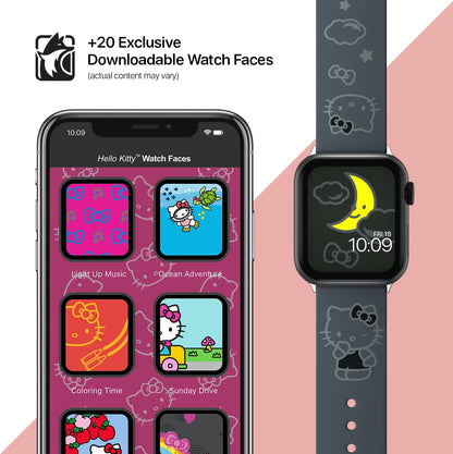 Hello Kitty Smartwatch Band - Officially Licensed, Compatible with Apple Watch (Not Included)